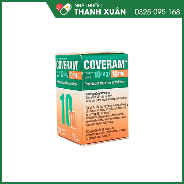 Thuốc Coveram 10mg/10mg chỉ định tăng huyết áp